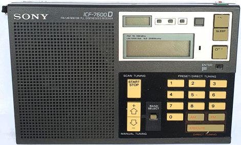 SONY ICF-7600D